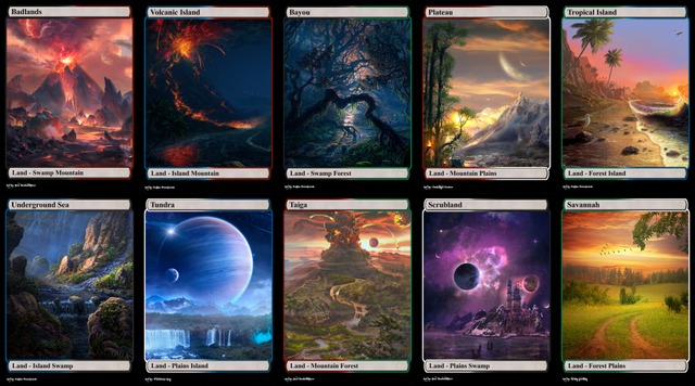 Dual Lands Playtest Cards V2